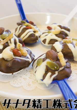 簡単かわいい美味!スプーンでデコチョコ!-レシピのメイン写真