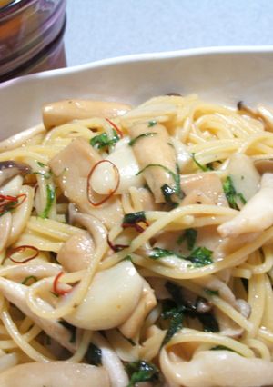 きのことしその和風パスタ♪-レシピのメイン写真
