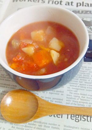 10分で簡単本格ミネストローネ-レシピのメイン写真