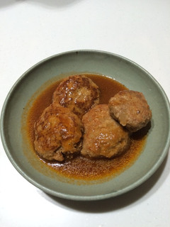 うまし!煮込みハンバーグ-レシピのメイン写真