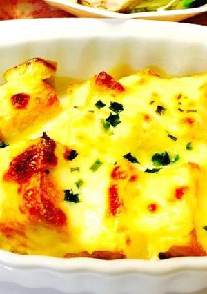 厚揚げのネギ味噌マヨグラタン♪-レシピのメイン写真