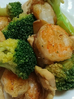 えびとブロッコリーのオイスターソース炒め-レシピのメイン写真