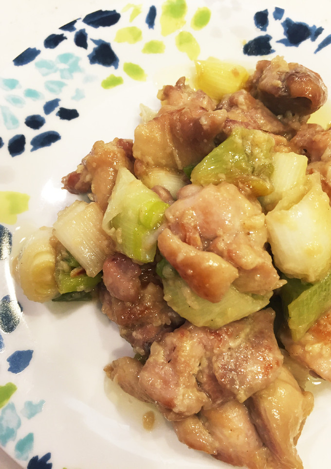 鶏肉と長ネギの塩麹炒め〜簡単〜-レシピのメイン写真