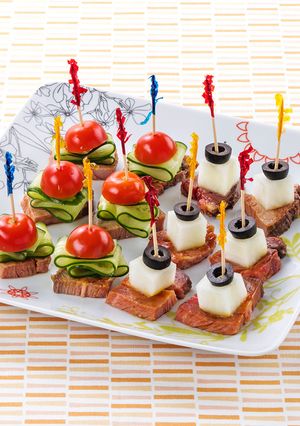 ローストビーフのピンチョス-レシピのメイン写真