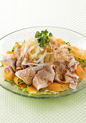 野菜たっぷり♪さっぱりコク旨冷しゃぶ-レシピのメイン写真