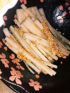 ポン酢で簡単大根サラダ-レシピのメイン写真