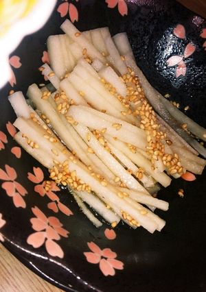 ポン酢で簡単大根サラダ-レシピのメイン写真