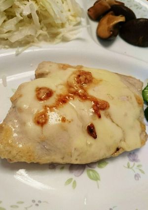 ＊鮫(サメ)の味噌マヨチーズ焼き＊-レシピのメイン写真