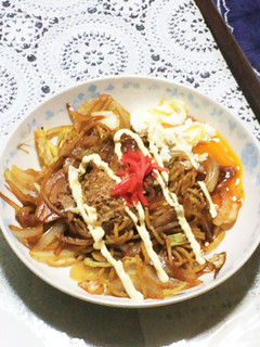 糸こんにゃくでヘルシー焼きそば-レシピのメイン写真