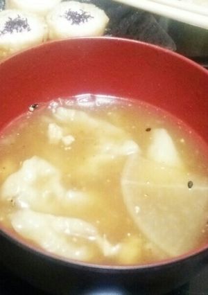 節約☆毎日食べたい☆醤油味のすいとん汁-レシピのメイン写真