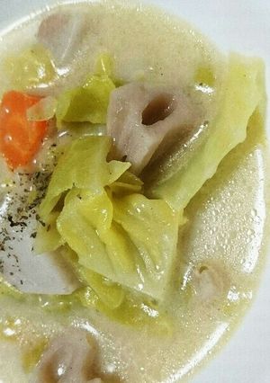 根菜の味噌クリームシチュー-レシピのメイン写真