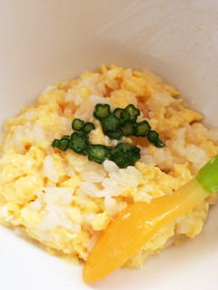 離乳食★玉子豆腐でふわとろ卵混ぜごはん-レシピのメイン写真