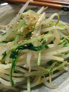 もやしと水菜の簡単ナムル-レシピのメイン写真