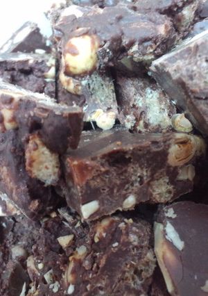 ナッツチョコバー　〜節分豆も一緒に〜-レシピのメイン写真