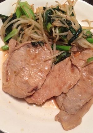 豚ともやしのしょうが焼き-レシピのメイン写真