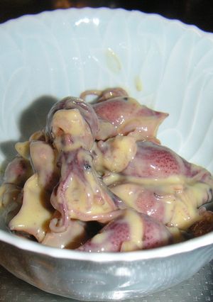 ホタルイカの辛子酢味噌和え-レシピのメイン写真