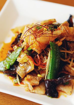 きくらげと小大豆もやしの韓国風炒め-レシピのメイン写真