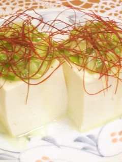 葱塩中華冷奴-レシピのメイン写真