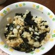超簡単!揚げ玉&海苔!ザ!つまみ