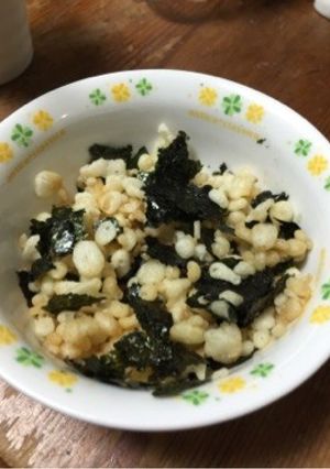 超簡単！揚げ玉&海苔！ザ！つまみ-レシピのメイン写真