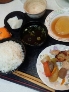 血管プラークダイエット食642(和定食)-レシピのメイン写真