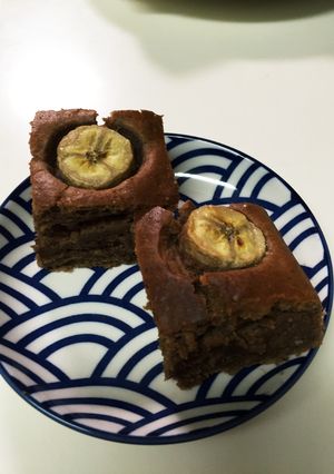 HMでチョコばななケーキ♪-レシピのメイン写真