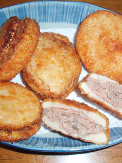 たけのこ⑩たけのこハンバーグサンドフライ-レシピのメイン写真