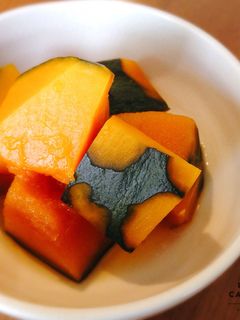 ラクッカーで作る♪ かぼちゃの煮物✧-レシピのメイン写真