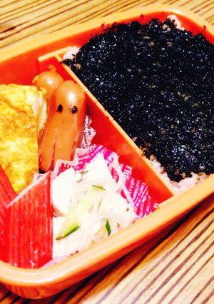 『裏ワザ』蓋の裏にくっつかないのり弁！-レシピのメイン写真