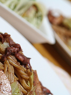 ほたるいかと、たけのこでオイル系パスタ-レシピのメイン写真