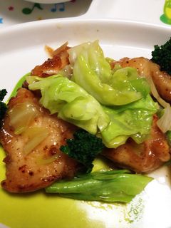 鶏胸肉と春キャベツのとろみ炒め-レシピのメイン写真