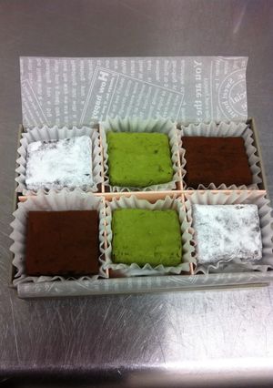 お豆腐で生チョコ-レシピのメイン写真
