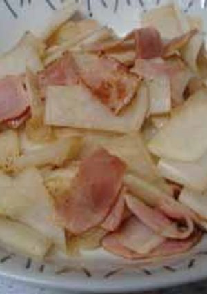大コンの炒め物-レシピのメイン写真