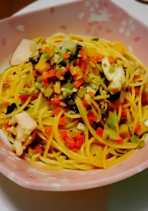 鶏肉と野菜のアンチエイジングパスタ♡-レシピのメイン写真