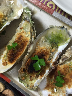 簡単&美味しい☆牡蠣のバジルパン粉焼き-レシピのメイン写真