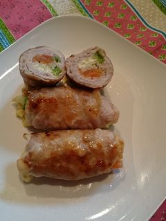 野菜たっぷり♪チーズと一緒に肉巻き★-レシピのメイン写真