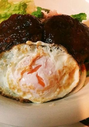 ☆ロコモコ丼、カフェめし、ハワイアン☆-レシピのメイン写真