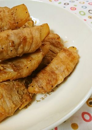 味付け簡単☆じゃがいもの肉巻き☆-レシピのメイン写真