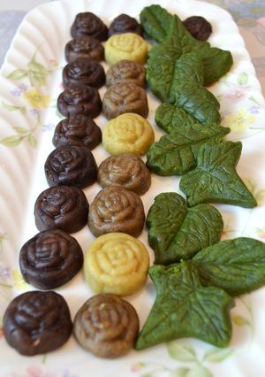 チョコ風味マジパン＆バリエーション-レシピのメイン写真