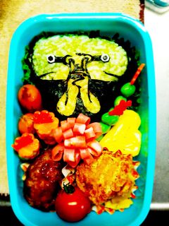 妖怪ウォッチ はなほじん キャラ弁-レシピのメイン写真