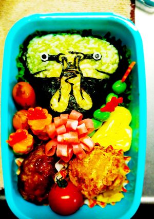妖怪ウォッチ はなほじん キャラ弁-レシピのメイン写真