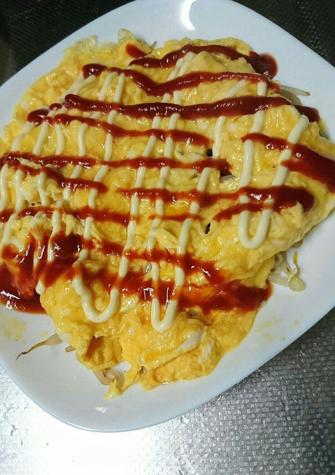 節約　とん平焼き風-レシピのメイン写真