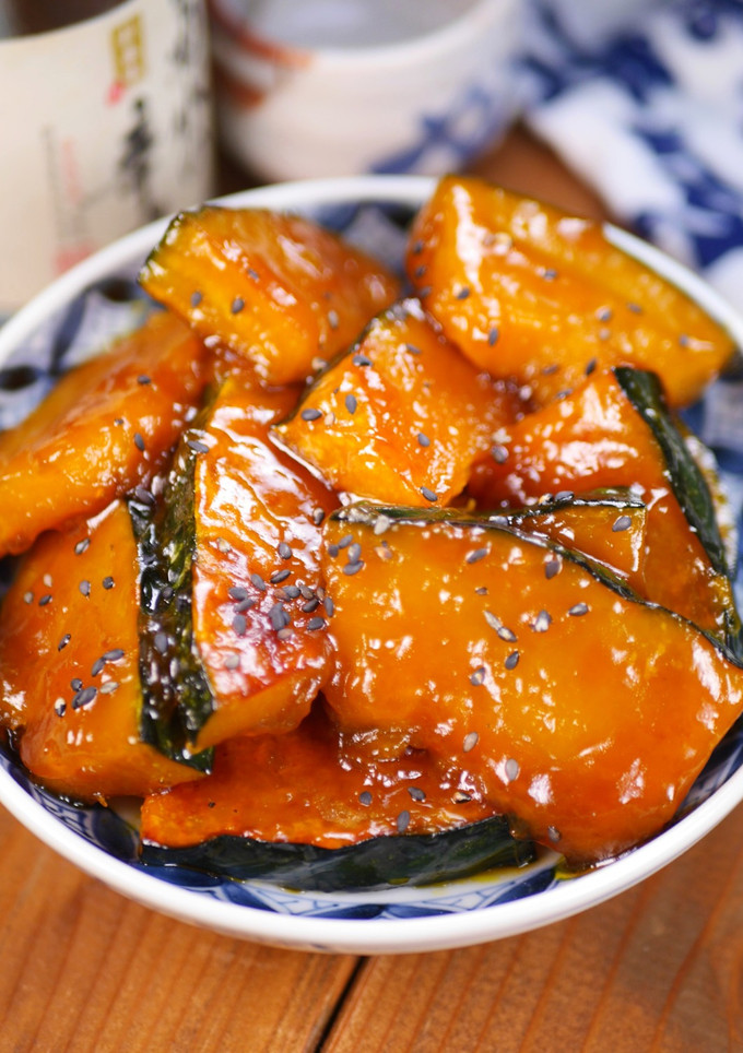ねっと～り甘い🤩かぼちゃの飴焼き☆🎃☆-レシピのメイン写真