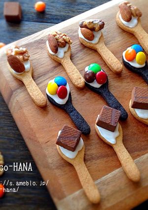 スプーンクッキー型で簡単デコクッキー-レシピのメイン写真