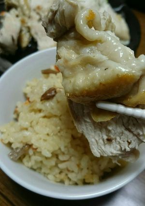 同時調理!炊き込みご飯と鶏肉-レシピのメイン写真