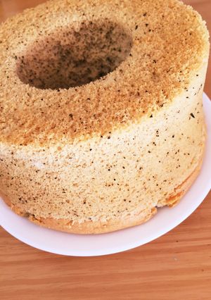 ふわふわ☆紅茶豆乳シフォンケーキ-レシピのメイン写真