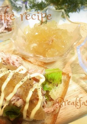 骨付き鶏肉の煮込みの残り物でチキンサンド-レシピのメイン写真