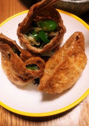 生姜焼き巾着-レシピのメイン写真
