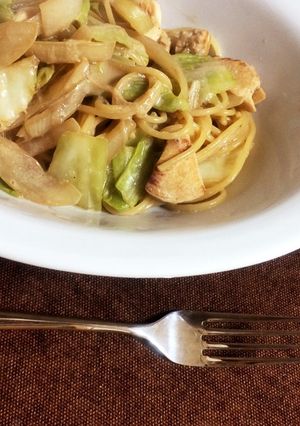 簡単！和風クリームパスタ-レシピのメイン写真