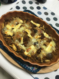 残ったカレーでカレーピラフドリア-レシピのメイン写真